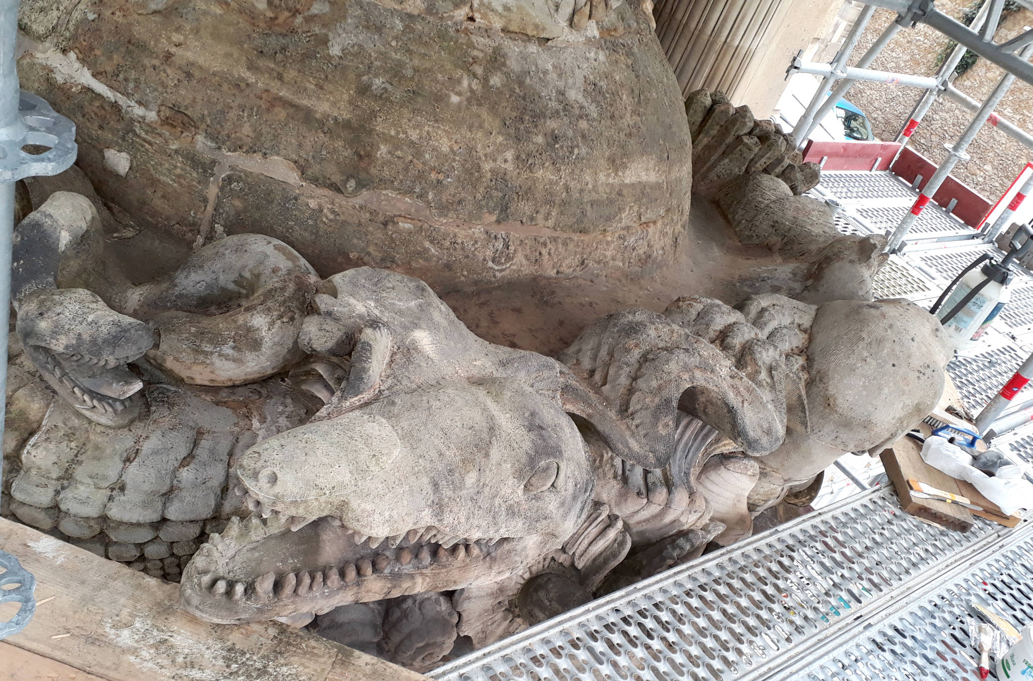 photo de la fontaine Cuvier à Paris à la fin de la restauration