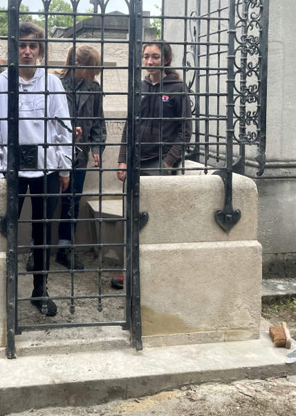 Photo après nettoyage de sépulture Boyer - image 2